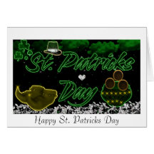 Día del St. Patricks Felicitaciones