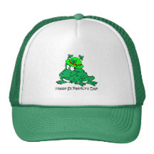 Día divertido del St Patriciks Gorro