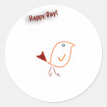 ¡Día feliz! Pegatina
