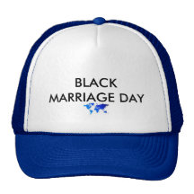 DÍA NEGRO DE LA BODA GORRO DE CAMIONERO