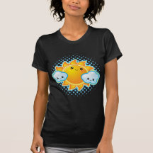 Día soleado de Kawaii Camisetas