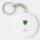 Día verde de Patricks del santo de la bebida Llavero Personalizado
