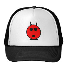 Diablo chocado #2 gorras de camionero