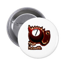 Diablo de la bola del feliz Halloween 7 Pin
