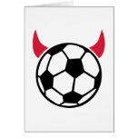 Diablo del fútbol tarjeton