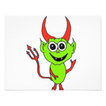 Diablo extranjero invitacion personal 