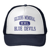 Diablos azules conmemorativos Tazewell de los sold gorras