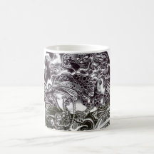 Diablos y sapo de Oni Taza De Café