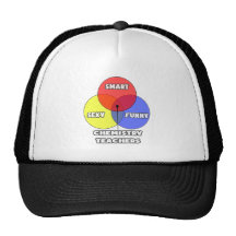 Diagrama de Venn. Profesores de la química Gorras De Camionero