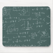 Diagramas y fórmulas de la física alfombrillas de ratones
