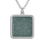 Diagramas y fórmulas de la física collares