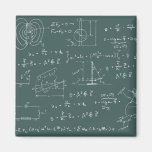 Diagramas y fórmulas de la física iman de frigorífico