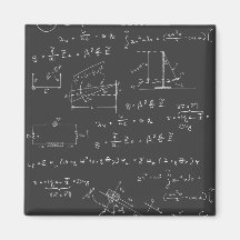 Diagramas y fórmulas de la física iman de frigorífico