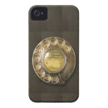 Dial rotatorio retro del teléfono Case-Mate iPhone 4 fundas