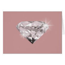 Diamante del brillo felicitación