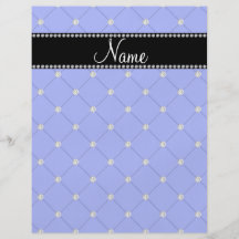Diamantes azules conocidos personalizados del pena flyer personalizado