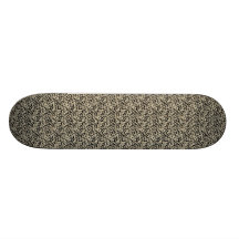 Diamantes chispeantes del *BLING* en negro Patineta Personalizada