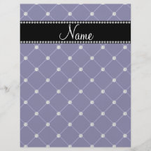 Diamantes conocidos personalizados del azul real flyer a todo color