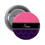 Diamantes púrpuras conocidos personalizados del ro pins