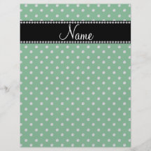 Diamantes verdes conocidos personalizados flyer personalizado