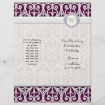 Diamantes y cordón - programa a juego elegante del flyer personalizado