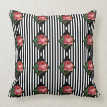 Diamantes y rosas almohadas