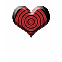 Diana del corazón camisetas