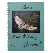 Diario de la observación de pájaros libro de apuntes