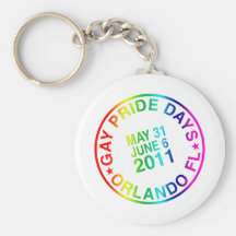 Días gay 2011 llaveros personalizados