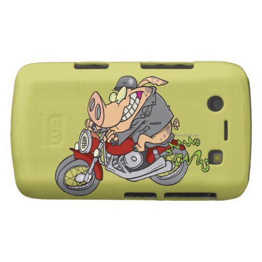 dibujo animado de la bici de la motocicleta del ce blackberry protectores