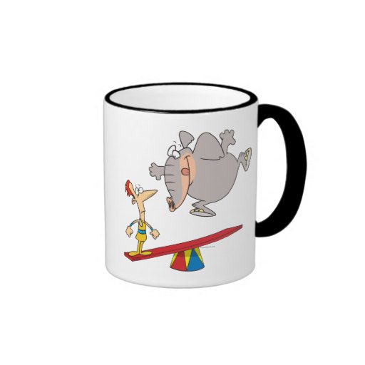 dibujo animado de la condenación del totter del ba tazas de café