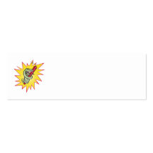 Dibujo animado de la dinamita de la serpiente del  tarjetas personales