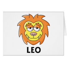 Dibujo animado de Leo Felicitacion