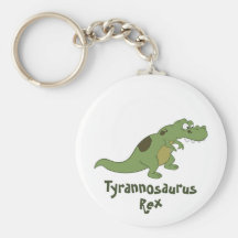 Dibujo animado de Rex del Tyrannosaurus Llavero