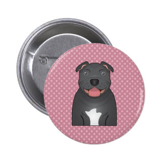 De Bull Terrier Pins y De Bull Terrier botones de calidad