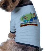 DIBUJO ANIMADO DEL ACUERDO CON EL FISCAL ROPA PARA MASCOTA