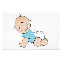 Dibujo animado del bebé arte fotográfico