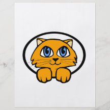 Dibujo animado del gatito del bebé tarjetas publicitarias