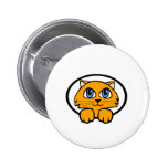 Dibujo animado del gatito del bebé pins