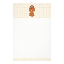Dibujo animado del perro de Brown. Perro Papeleria De Diseño