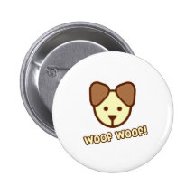 Dibujo animado del perro del bebé pins