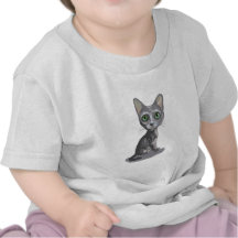 Dibujo animado Korat Camisetas