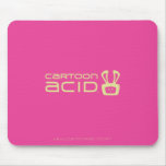 Dibujo animado Mousepad ácido (rosa) Tapetes De Ratones