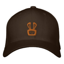 Dibujo animado Óscar ácido el conejito (logotipo d Gorra De Beisbol
