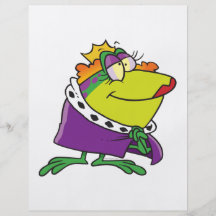 dibujo animado tonto del animal de la reina de la  tarjetas publicitarias