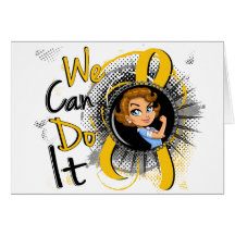 Dibujo animado WCDI.png de Neuroblastoma Rosie Felicitación