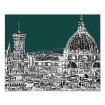 Dibujo de la arquitectura de Florencia Fotografia