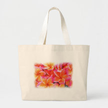 Dibujo del Frangipani Bolsa