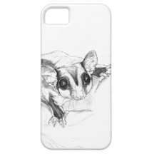 Dibujo del planeador del azúcar, bosquejo iPhone 5 Case-Mate coberturas