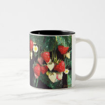 Dicha de la fresa taza de café